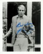 Perry Como signed 10x8 inch black and white photo. Good condition Est.