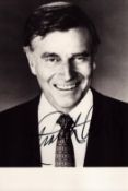 Charlton Heston signed 6x4 inch black and white promo photo. Good condition Est.