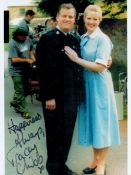 Tracey Childs signed 8x6 inch colour photo. Good condition Est.
