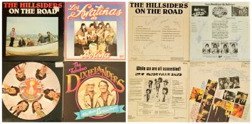Music LP Collection of 4. Multi signed Billy Martin, Bobby Hooper and James Bolam. The Fabulous