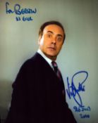 Victor Spinetti signed 10x8 inch colour photo dedicated. Good condition Est.