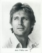 John Phillip Law (1937-2008), a signed 10x8 photo. An actor best known for his roles as gunfighter