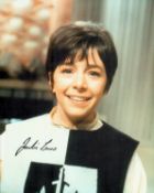 Jackie Lane signed 10x8 inch Dr Who colour photo. Good condition Est.