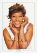 Gwen Dicky signed 12x8inch colour photo. Good condition Est.