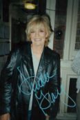 Linda Gray signed colour photo, measures 6 inch by 9 inch. Good condition Est.