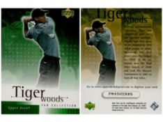 Tiger Woods Fan Collection Upper Deck Trading card PN45VZDK5. Good condition Est.