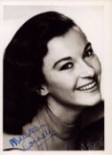 Maureen Connell signed 7x5inch black and white photo. Good condition Est.