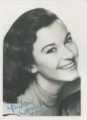 Maureen Connell signed 7x5inch black and white photo. Good condition Est.