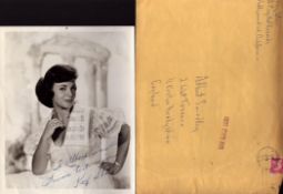 Kay Starr signed 10x8inch black and white photo. Comes with original mailing envelope. Dedicated.