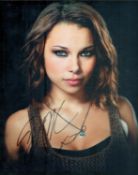 Jessica Parker Kennedy signed 10x8 inch colour photo. Good condition Est.
