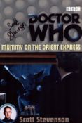 Doctor Who story Mummy on the Orient Express photo signed by actor Scott Stevenson. Good condition