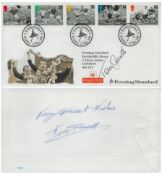Tommy Smith and Ivor Powell (on reverse) signed Football Legends FDC.14 5 96 Wembley postmark.