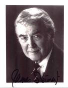 James Stewart signed 5x4 inch black and white photo. Good condition Est.