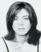 Shelagh McLeod signed 10x8 inch black and white photo. Good condition Est.