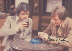 James Bolam signed7x5inch colour photo. Good condition Est.