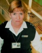 Helen Fraser signed 10x8 inch Bad Girls colour photo. Good condition Est.