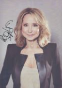 Felicity Kendal signed 12x8inch colour photo. Good condition Est.