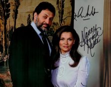 Multi signed 10x8 Inch colour photo Nancy Kovack and Zubin Mehta. Good condition Est.