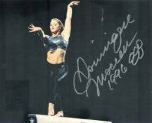 Dominique Moceanu signed 10x8 inch colour photo. Good condition Est.