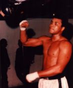 Muhammad Ali signed 10x8 inch colour photo. Good condition Est.