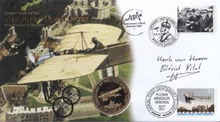 The First Aerial Post, Carried aboard Bleriot and Pilot Signed Henk Van Hoorn Bleriot Pilot. 9 9
