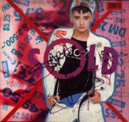 Boy George signed album sleeve includes 33 rpm vinyl record. Good condition. All autographs come