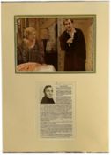 Eric Sykes and Hattie Jacques 21x15 inch overall mounted signature piece includes signed page and