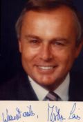 Martyn Lewis signed 7x5 inch colour photo. Good condition. All autographs come with a Certificate of
