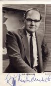Cliff Michelmore signed 6x4 inch black and white photo. Good condition. All autographs come with a
