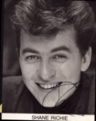 Shane Richie signed 10x8 inch black and white promo photo. Good condition. All autographs come