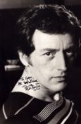 Peter Blythe signed 10x8 inch black and white photo dedicated. Good condition. All autographs come