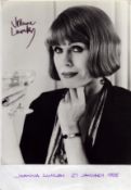 Joanna Lumley signed 10x8 inch black and white photo. Good condition. All autographs come with a