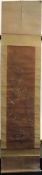 A Chinese painted scroll on silk laid to paper, 23