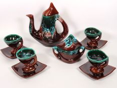 A French mid century 1960's retro Vallauris potter