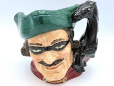 A Royal Doulton 'Dick Turpin' D6528 character jug
