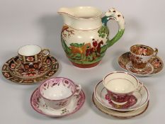 A 19thC. Spode gilded Imari cup & saucer, a Royal