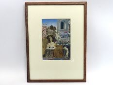 Graham Arnold (1932-2019), a framed & glazed mixed