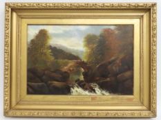 Charles Henry Passey (1847-1898), a large oil on c