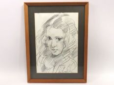 Robert Lenkiewicz (1941-2002), a framed & glazed p