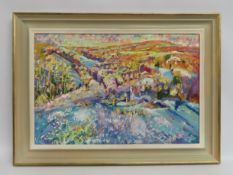 Mary Martin - Cornwall, a 2003 framed oil on board