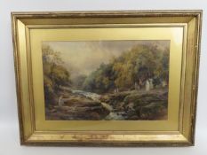 James Stephen Gresley (1829-1908), a large gilt fr