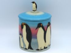 A Dennis China Works jar & cover designed by Sally