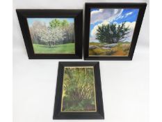 Charles Summers (b.1945), framed oil on board titl