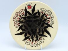 A Dennis China Works plate designed by Sally Tuffi
