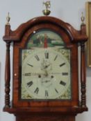 A 19thC. mahogany longcase clock by J. Blagburn, S