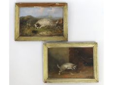 J. Langlois (1855-1904), a pair of gilt framed 19t