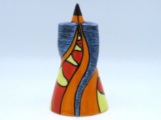 An art deco style Lorna Bailey sifter, signed, fou