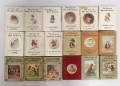 Fifteen Beatrix Potter books twinned with three Ci