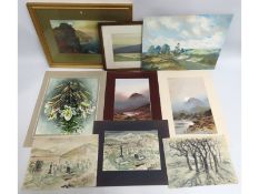 John Shapland (1865-1929), a framed, signed waterc