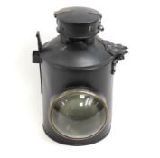 A large railway signalling lamp, 320mm tall